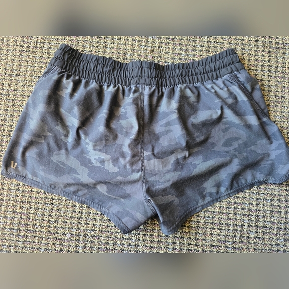 Vuori Gray Camo Athletic Shorts - Picture 3 of 8
